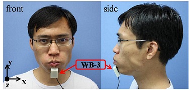 Fig. 7 Mastication experimental setup with WB-3